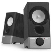 EDIFIER 漫步者 R19U 2.0声道 桌面 多媒体音箱 黑色