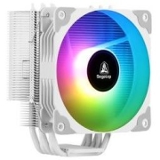 Segotep 鑫谷 冷锋霜塔T5 冰山版 RGB 单塔 风冷散热器 白色