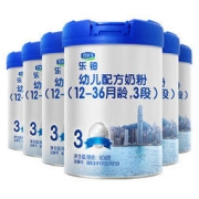 JUNLEBAO 君乐宝 乐铂奶粉3段12-36个月适用幼儿1-3岁三段配方奶粉整箱(808g*6听)