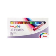 Pentel 派通 PHN-16 可水洗蜡笔 16色