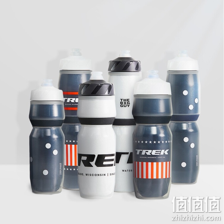 TREK 崔克 Voda Ice系列保冷大容量时尚配色便捷存取自行车骑行水壶 白色 28oz (828ml)