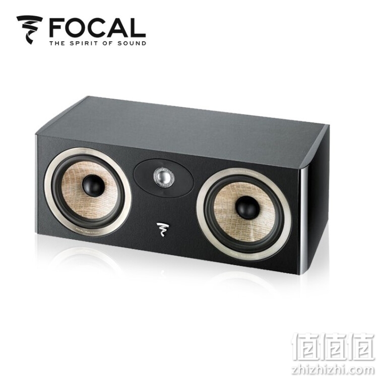 FOCAL 劲浪音响 CC900 中置音箱 家庭影院中置音响 黑色