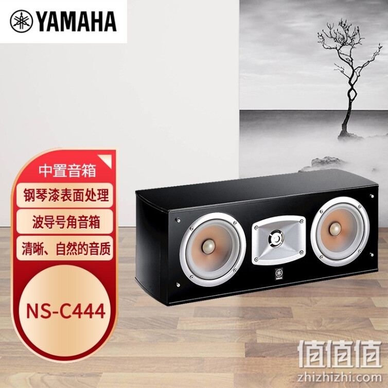 雅马哈（YAMAHA）NS-C444 家庭影院波导号角中置音箱