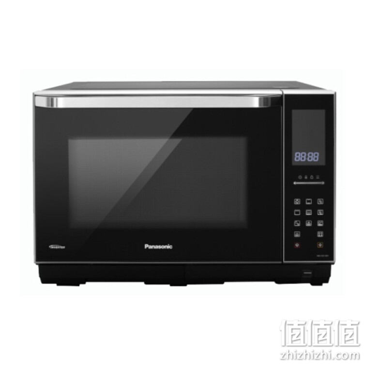 松下（Panasonic）NN-DS1301XPE 27L变频微蒸烘烤一体机 黑色