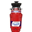 CleaAiR克立尔650A厨房食物垃圾处理器家用全自动隔音水槽下水过滤厨余粉碎机 悦动红
