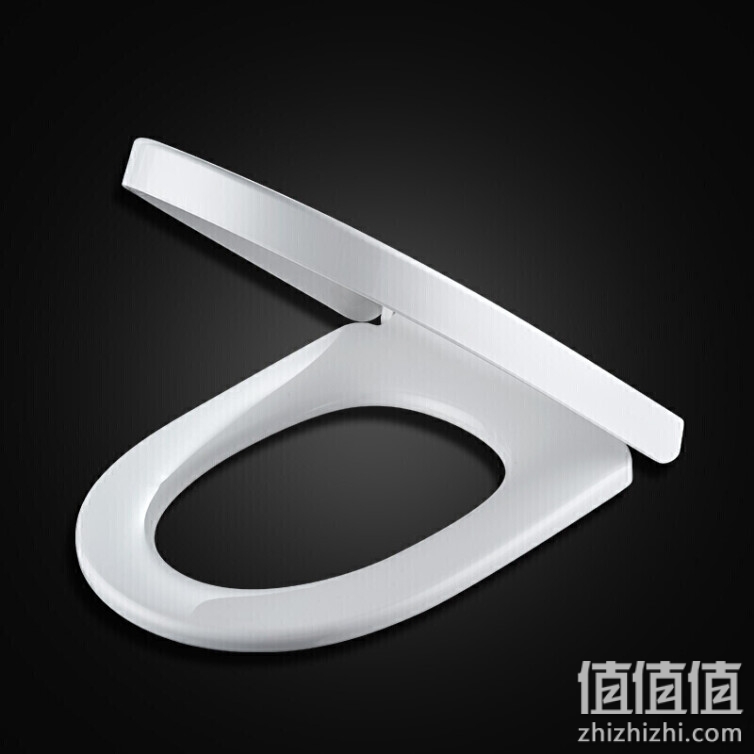 九牧 (JOMOO）马桶盖板通用 普通马桶圈加厚缓降盖板家用卫浴坐便器配件 U型款 97G1021S