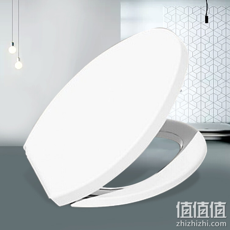 科勒KOHLER马桶盖板 现代加长型新缓降座便器盖板K-4141T-0