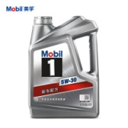 PLUS会员：Mobil 美孚 1号 全合成机油 5W-30 SN PLUS级 4L 汽车保养