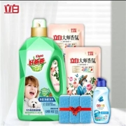 京喜app:立白  洗衣液700g*1瓶+御品内衣液80g*1瓶+大师香氛液100g*2袋+清洁泡腾片6块