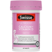 澳洲进口 Swisse 维生素D柠檬酸钙片 60片 孕妇宝妈孕期补钙
