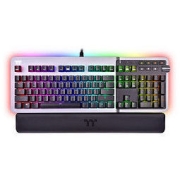 Thermaltake 曜越 幻银 Argent K5 104键 有线机械键盘 太空灰 Cherry银轴 RGB