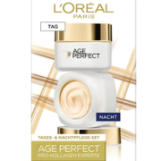 L'Oreal Paris 巴黎欧莱雅 金致臻颜抗衰老套装（日霜50mL+晚霜50mL） 76.48元含税直邮