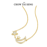 CHOW TAI SENG 周大生 女士925银项链 S1PC0086