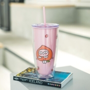 京喜APP：LOCK&LOCK 乐扣乐扣 HAP507PIK kakao联名 塑料杯 750ml
