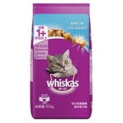 whiskas 伟嘉 海洋鱼味成猫猫粮 10kg