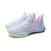 LI-NING 李宁 战戟Ⅲ LITE 女子羽毛球鞋 AYTR026