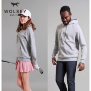 英国皇室认证品牌 Wolsey 情侣款连帽卫衣 高尔夫训练衫