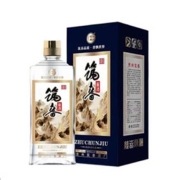 PLUS会员：筑春 陈酿 53度 酱香型白酒 500ml 单瓶礼盒装