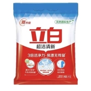 京东极速版：立白 超洁清新无磷洗衣粉245g*2袋 家庭装