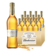 Budweiser 百威 金尊啤酒 500ml*12瓶 大瓶 整箱装 Supreme