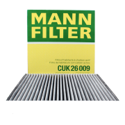 PLUS会员：MANN FILTER 曼牌滤清器 CUK26009 活性炭空调滤清器*3件