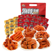 三只松鼠 麻辣零食大礼包 24小包约500g