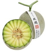 盒马鲜生 正宗玫珑瓜 网纹蜜瓜 2粒共4斤