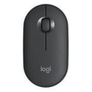 logitech 罗技 Pebble 2.4G蓝牙 双模无线鼠标 1000DPI 石墨黑