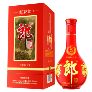 20点开始：LANGJIU 郎酒 红花郎10 53度 酱香型白酒 558ml+米兰舍得 500ml 组合装*3件