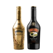 PLUS会员：Baileys 百利 力娇酒配制酒组合 原味500ml+巧克力500ml