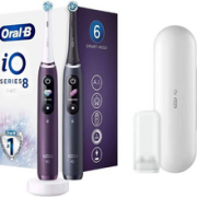 Oral-B 欧乐B iO 8系列 云感洁净护龈 智能蓝牙电动牙刷 2支装 ￥1563.63