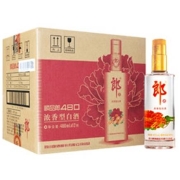 PLUS会员：LANGJIU 郎酒 顺品郎 顺品480 45%vol 浓香型白酒 480ml*12瓶 整箱装