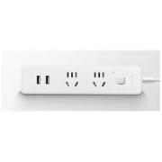BULL 公牛 防雷电抗电涌插排 2USB+2五孔总控 白色 1.5m