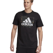 adidas 大LOGO 男短袖T恤 YH
