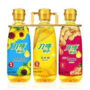Knife 刀唛 食用油 营养套装900ML*3瓶 花生油+玉米油+葵花籽油 压榨一级