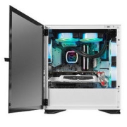 aigo 爱国者 YOGO M2 玻璃侧透 M-ATX机箱 白色