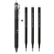 PILOT 百乐 LFBK-23EF 可擦中性笔 0.5mm 黑色笔1支+笔芯3支