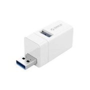 ORICO 奥睿科 MINI-U32-WH-BP USB3.0集线器 一分三 白色