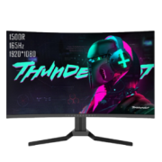 ThundeRobot 雷神 27英寸 240Hz 1Ms 全高清 1500R曲面 窄边框 144 HDMI 165电竞游戏显示器 电脑显示器 （LF27C240）