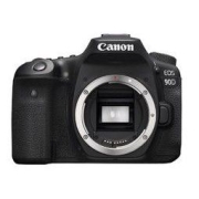 Canon 佳能 EOS 90D APS-C画幅 数码单反相机 黑色 单机身