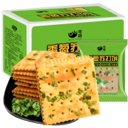聚划算百亿补贴：零趣 香葱苏打饼干 1kg