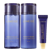 LANEIGE 兰芝 水乳眼霜精华体验套装 3件套（保湿乳50ml+细肤露50ml+视黄醇眼霜5ml）
