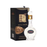 白云边 年份系列 二十年 陈酿 53%vol 兼香型白酒 450ml 单瓶装