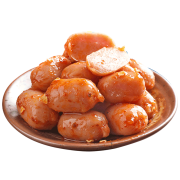 聚划算百亿补贴：盐津铺子 迷你小香肠 肉肠 小肉枣 80粒