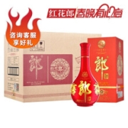 LANGJIU 郎酒 红花郎10 陈酿 53度 酱香型白酒 558ml 6瓶 整箱装