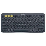 logitech 罗技 K380 79键 蓝牙无线薄膜键盘 深灰色 无光