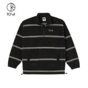 Polar Skate Co Striped Fleece Pullover摇粒绒条纹夹克卫衣外套
