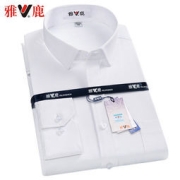 Yaloo 雅鹿 男士免烫抗皱修身休闲衬衫 多色