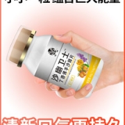 金源  沙幽卫士 去除口臭口气丁香佛手沙棘片 100片  除幽门螺旋杆菌