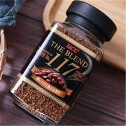 UCC 悠诗诗 117 速溶咖啡粉90g  冻干无蔗糖纯黑咖啡
